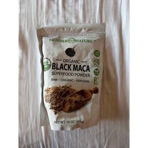 Mother Nature Organic Black Maca Powder